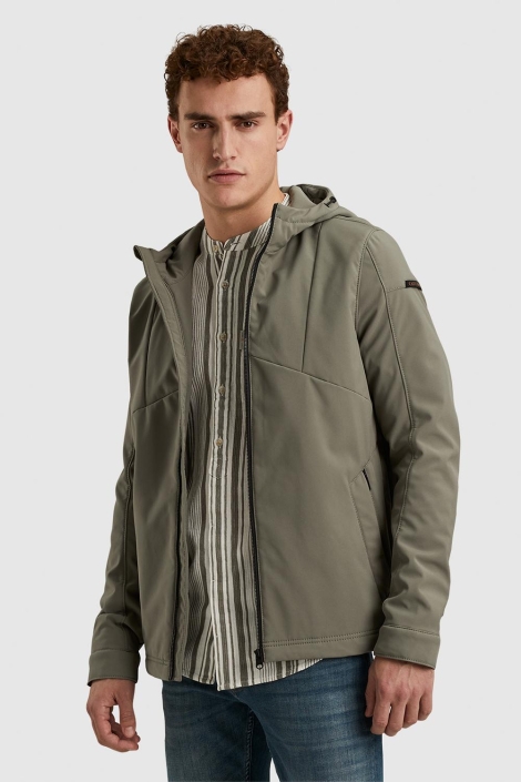 Cast Iron hooded jacket summer soft-shell re